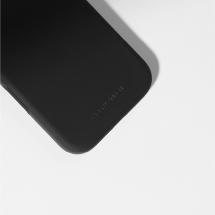 Black Liquid Silicone iPhone 17 Case - MagSafe Compatible | The Classic Case