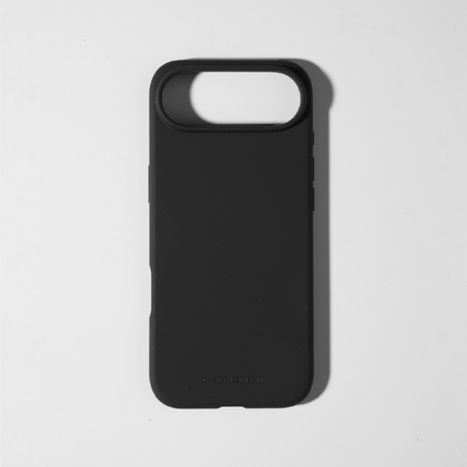 Black Liquid Silicone iPhone Air Case - MagSafe Compatible | The Classic Case
