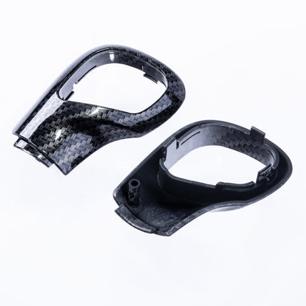 For VW T6 Transporter DSG Gear Knob Styling Caps – Carbon Painted Upgrade, Ready to Fit