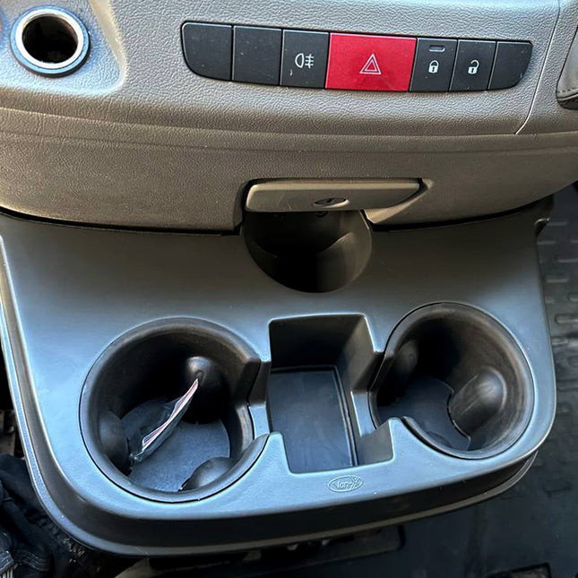For Citroën Relay Cupholder Console - Grey | Van-X