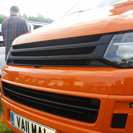 For VW T5.1 Transporter Van Front Styling Matte Package (2pcs) Painted and Ready to Fit