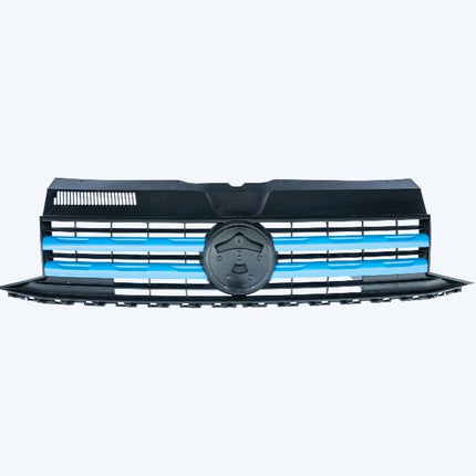 For VW Transporter T6 R-Line Front Grille Trims - Gloss Black Painted and Ready to Fit
