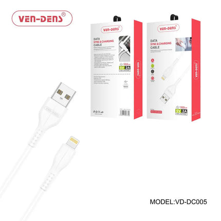 USB A to Lightning Fast Charging Data Cable