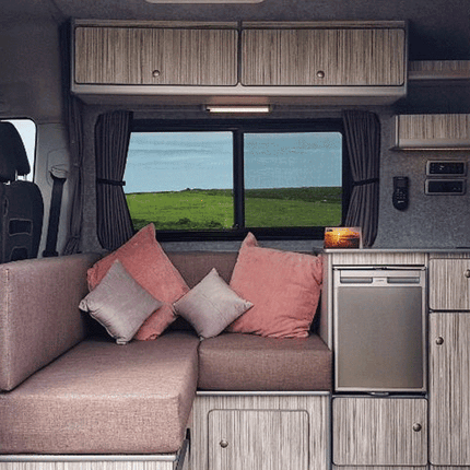 For MAN TGE / New Crafter Premium Window Curtains - Black/Grey - CREATE YOUR OWN BUNDLE | Van-X