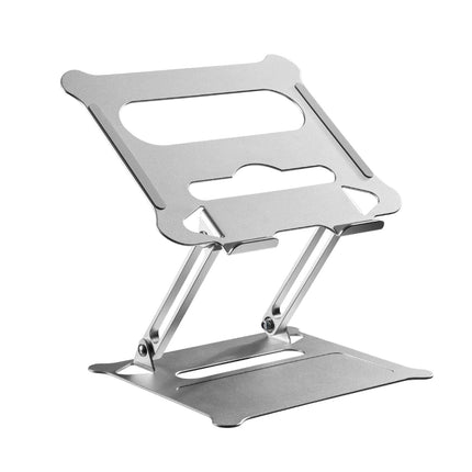 ProperAV Aluminium Construction Fully Adjustable Laptop or Tablet Stand - Silver