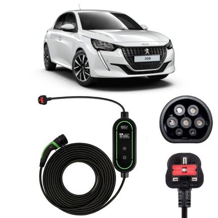Peugeot e-208 Charging Cable