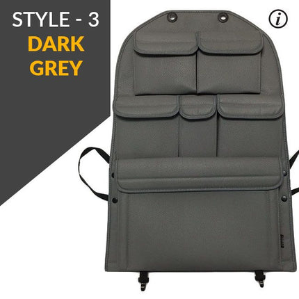 For Ford Transit Custom Campervan Leatherette Captain’s Back Seat Organiser | Van-X
