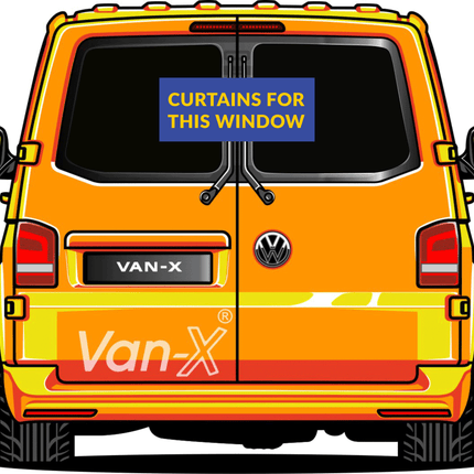 For T4 Window Curtains Eco-Line - Black | Van-X