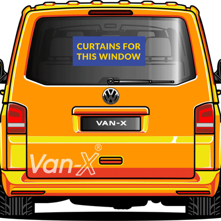 For VW T4 Window Curtains Eco-Line - Grey | Van-X