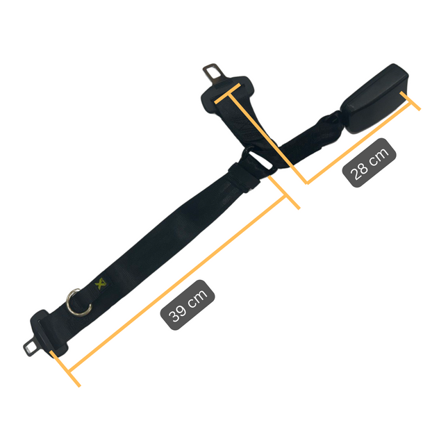 For Peugeot Boxer Seat Belt Extender – Double Middle Seat Passenger | Van-X