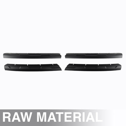 For VW Transporter T6 Front Grille Trims Set of 4 - Raw Material