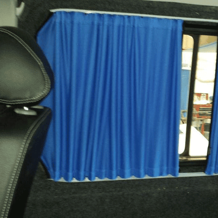 For Vauxhall Vivaro Premium Window Curtains - Black/Blue - CREATE YOUR OWN BUNDLE! Van-X
