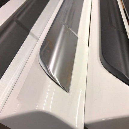 For VW T5, T5.1 LWB Side Skirts Candy White Plastic Painted and Ready to Fit