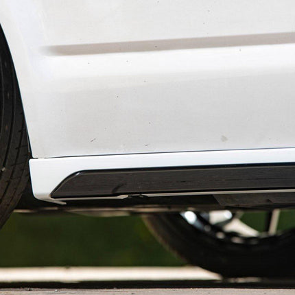 For VW T5, T5.1 LWB Side Skirts Candy White Plastic Painted and Ready to Fit