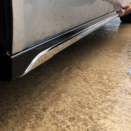 For VW T5, T5.1 SWB Side Skirts Reflex Silver Plastic Painted and Ready to Fit (B-Grade)