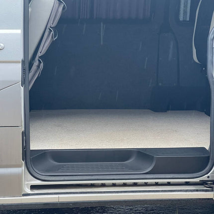 For VW T6.1 Transporter Side Loading Door Step V3 17mm Extra Deep with Storage Compartment