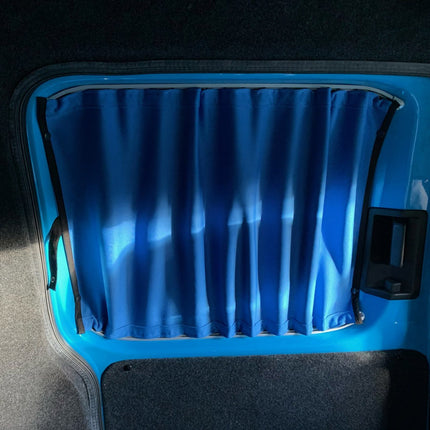For Toyota Proace Premium Window Curtains - Black/Blue - CREATE YOUR OWN BUNDLE! | Van-X