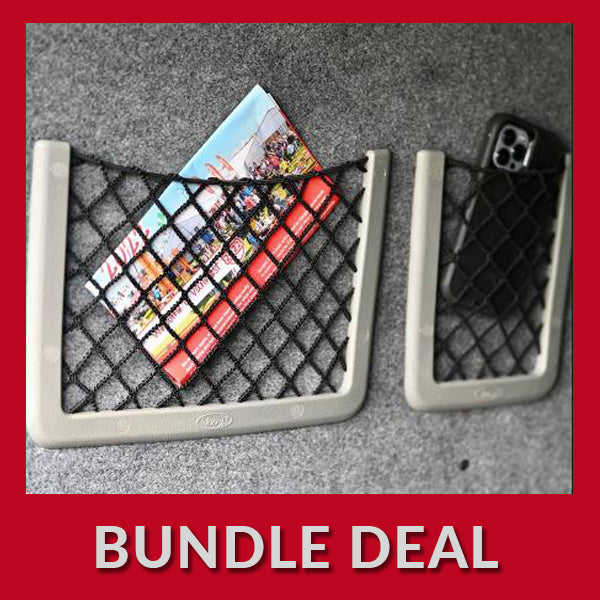 For VW T6 / T6.1 Campervan Storage Net Bundle – Large & Small Organiser Set