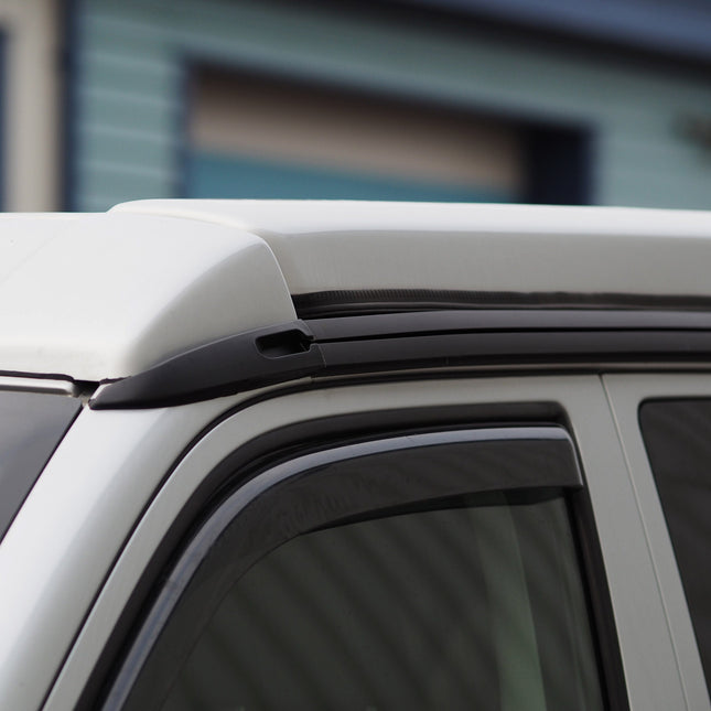 For VW T5 Black Campervan Awning Rails - Ideal for Campervan Drive-Away Awnings & Reimo Compatibility
