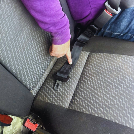 For VW Crafter Seat Belt Extender – Double Middle Seat Passenger | Van-X