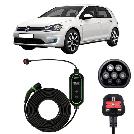 Volkswagen Golf GTE PHEV EV Charging Cables