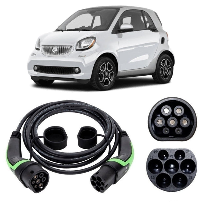 Smart EQ ForTwo EV Charging Cable