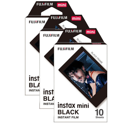 Fujifilm Instax Mini Instant Photo Film - Black