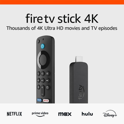 Amazon Fire TV Stick 4K – (HD Streaming with Dolby Vision & Wi-Fi 6)