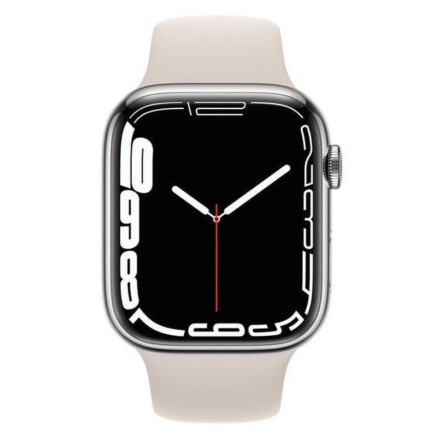 Refurbished Apple Watch Series 7 45mm Cellular Stainless Steel | Unlocked