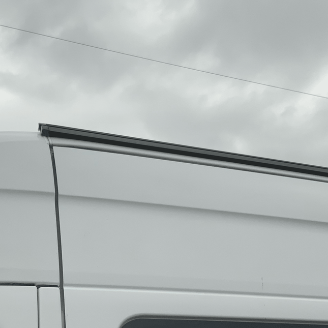 For VW Crafter Campervan Black Awning Rails – Drive-Away & Reimo Compatible | Van-X