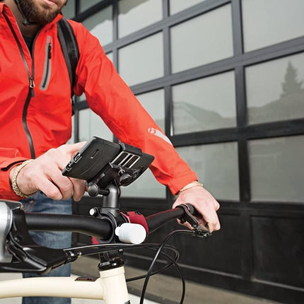 Joby GripTight Bike Mount PRO Phone Holder + Red & White Visibilty LED Light Pack
