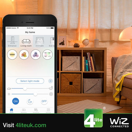 4lite WiZ Connected Smart Lighting B22 Multicolour Starter Kit