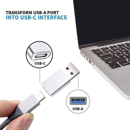 USB 3.1 Female USB Type-C to USB Male USB Type-A Hi-speed USB 3.1