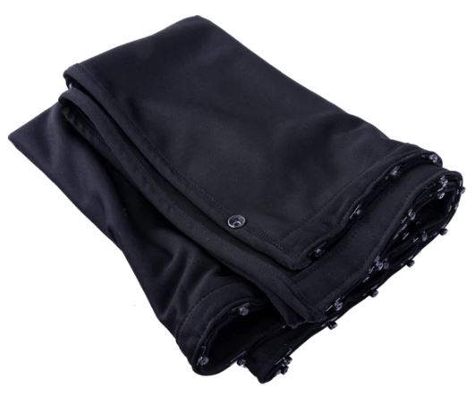 For Fiat Ducato Premium Window Curtains - Black/Black - Custom Bundle Option | Van-X