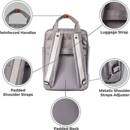 Eco Friendly Rucksack Backpack Waterproof for Laptop & Casual Outdoor Travel