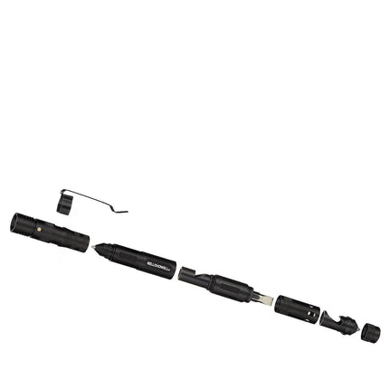Tactical Pen Multi-Function 9-in-1 Including Aluminium Wallet Card Tool 2 Pack