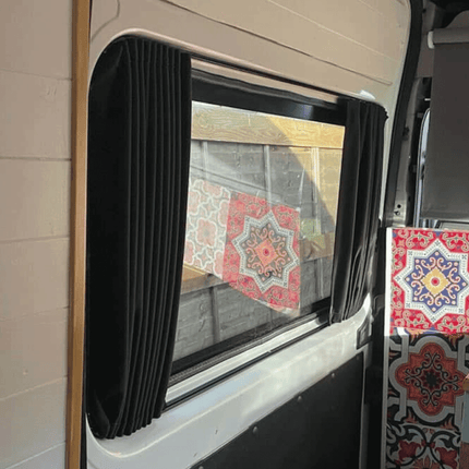 For Citroën Relay Premium 1 x Side Window Curtains | Van-X