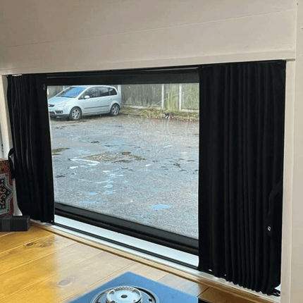 For Fiat Ducato & Ram ProMaster Premium 2 x Side Window Curtains | Van-X