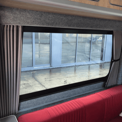For Vauxhall Movano Premium 2 x Side Window Curtains | Van-X