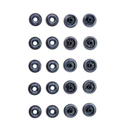 Van-X Metal Curtain Poppers – Set of 10 Durable Snap Fasteners for Van-X Curtain Kits & Campervan Interiors