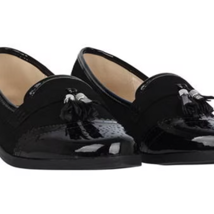 UK 3 Miso Tasha Classic Loafer Women’s Shoes with Tassel – EU 36