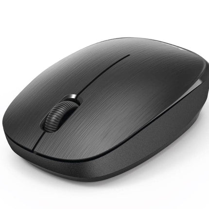 Maplin 3 Button Wireless Optical Mouse with USB-A Dongle Receiver - Black