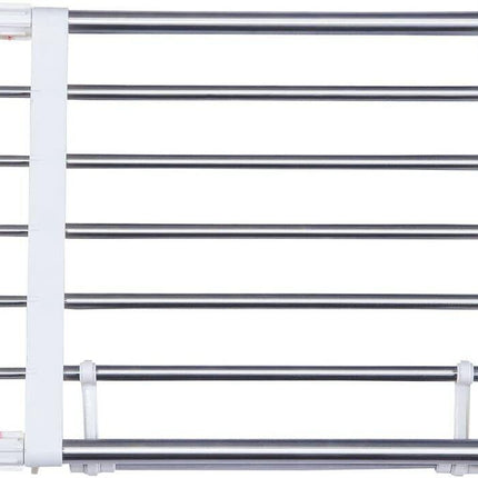 Extendable Closet Shelf Rod, 45-70cm, Clothes Hanger Organizer Metal