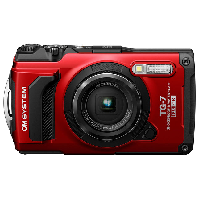 OM System TG-7 12MP 4x Zoom Tough Compact Camera