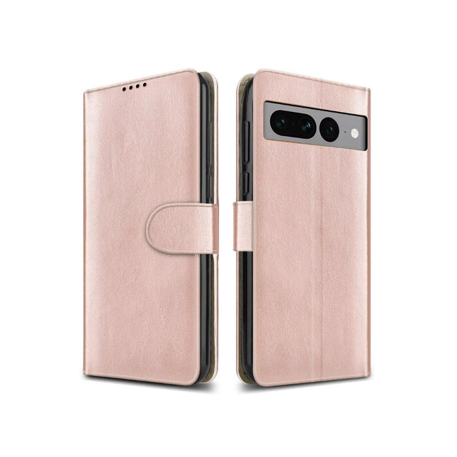 Google Pixel 8 Book Flip Case Leather Wallet