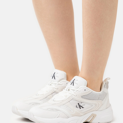 Calvin Klein Jeans RETRO TENNIS Trainers, Suede / Mesh, UK 3.5 / EU 36