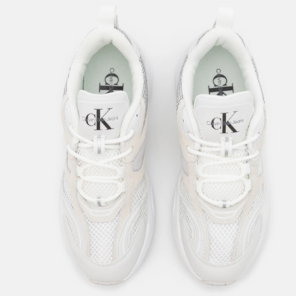 Calvin Klein Jeans RETRO TENNIS Trainers, Suede / Mesh, UK 3.5 / EU 36