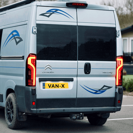 For Peugeot Boxer Full LED Rear Light Cluster | Tail Light, Rear Light Unit, Smoked LED Replacement | RAM ProMaster Van-X - NEW