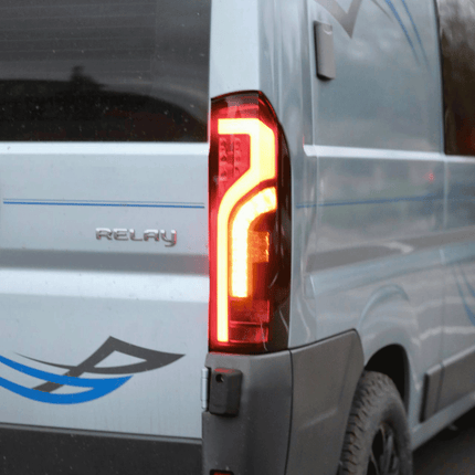 For Peugeot Boxer Full LED Rear Light Cluster | Tail Light, Rear Light Unit, Smoked LED Replacement | RAM ProMaster Van-X - NEW