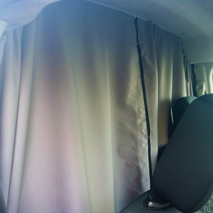 For Mazda Bongo Cab Divider Curtain Kit with Rail Premium Quality - Van-X